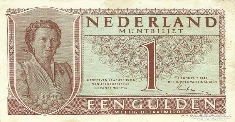 1 gulden 1949 Hollandia