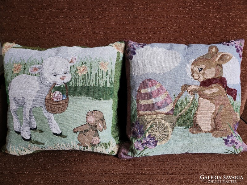 Easter themed decorative pillows