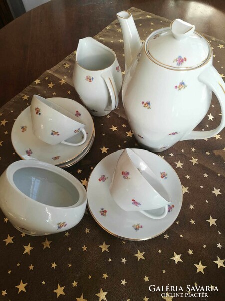 Jarolina porcelain coffee set incomplete