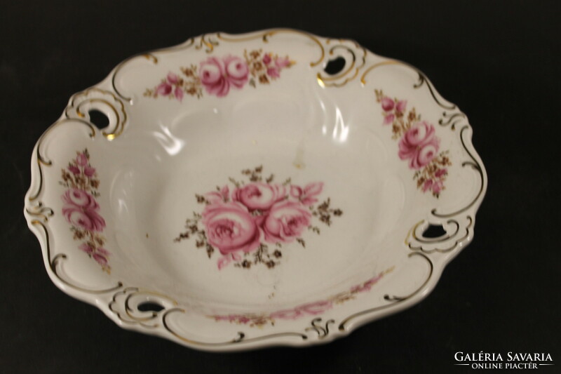 Porcelain rose tray/ centerpiece 227