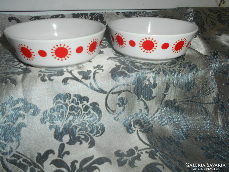 2 salad serving bowls with a pattern of Great Plains sunflowers - the price is for 2 pieces