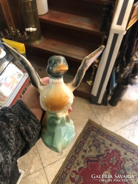 Fajd kakas porcelánból, hibátlan, 20 cm-es magasságú.6237
