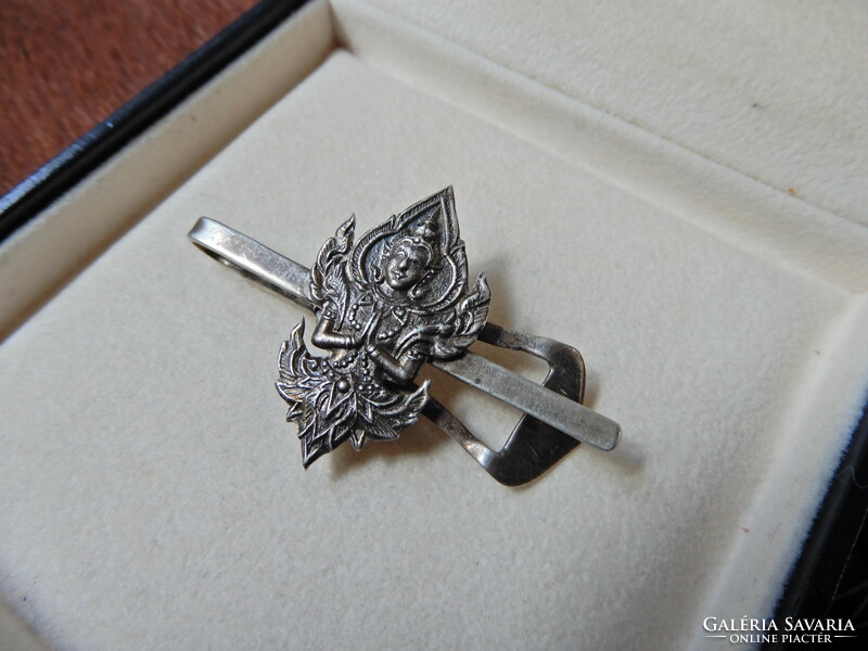 Old Thai silver tie pin