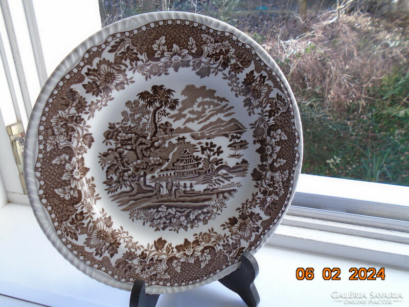 Antique English enoch 1784 ralph 1750 woods burslem plate seaforth with china pattern