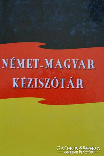 Német-magyar kéziszótár + Magyar -német kéziszótár: 2 db kötet!  Kiváló állapotban, Kemény kötéssel