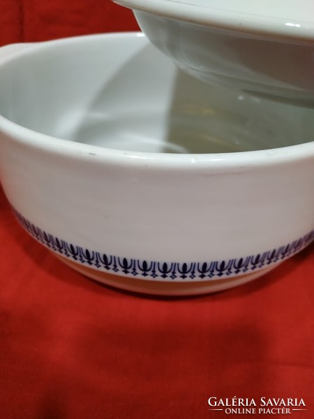 Lowland porcelains with passenger catering pattern