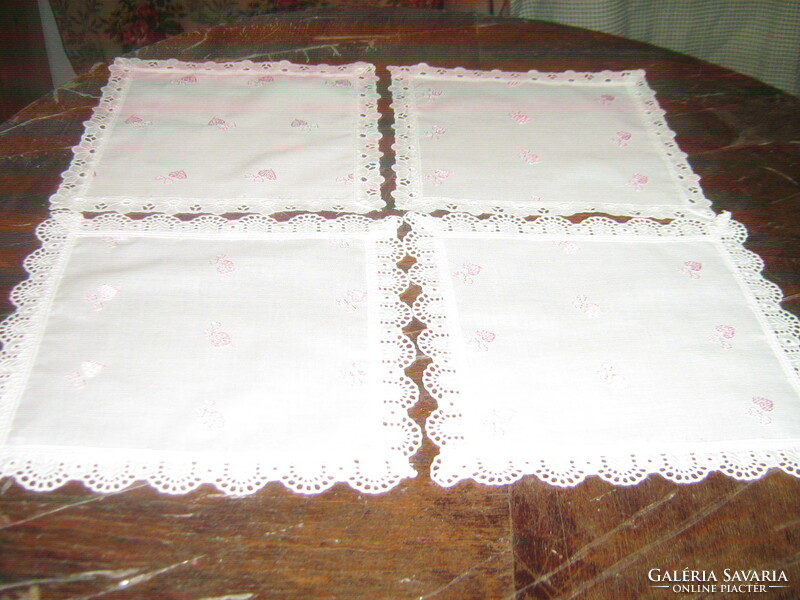 Cute madeira small tablecloth 4 pcs