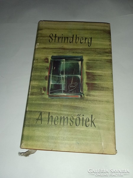 August Strindberg - A hemsőiek - Európa Könyvkiadó, 1963