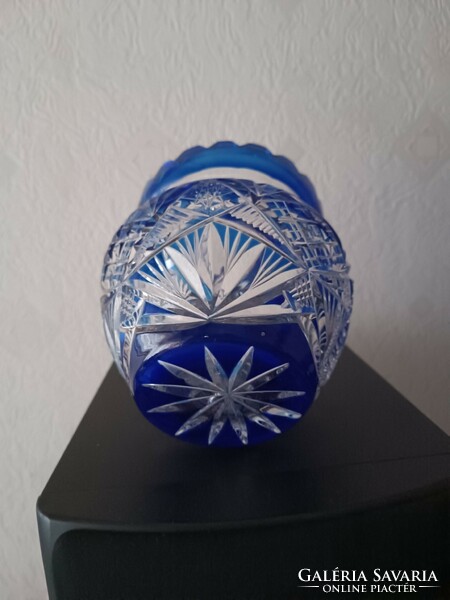 Régi ólomkristály váza