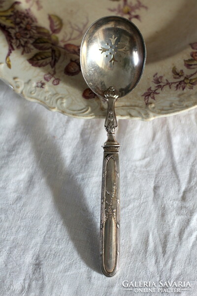 Silver sugar spoon, beautiful, classy