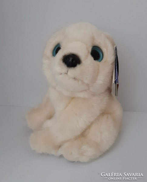 Cute polar bear - plush bear - wild watcher - baby toy
