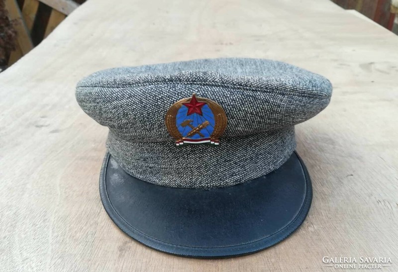Rákosi 49m cap, plate cap 1956