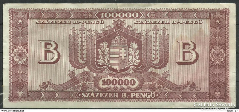 One hundred thousand b.-Pengő 1946