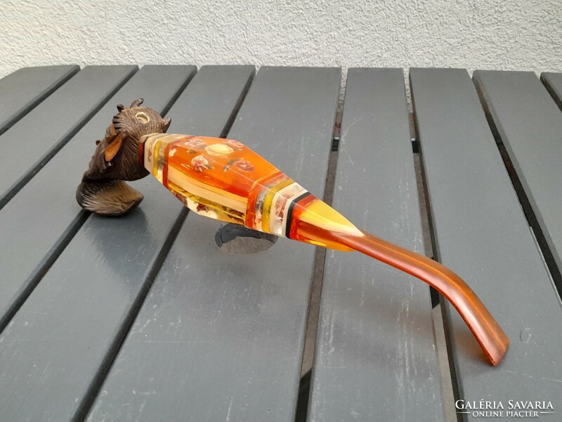 Rare amber pipe