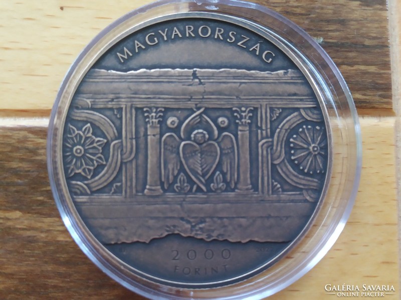 Székesfehérvár ruins national memorials series 2000 ft non-ferrous metal coin 2023