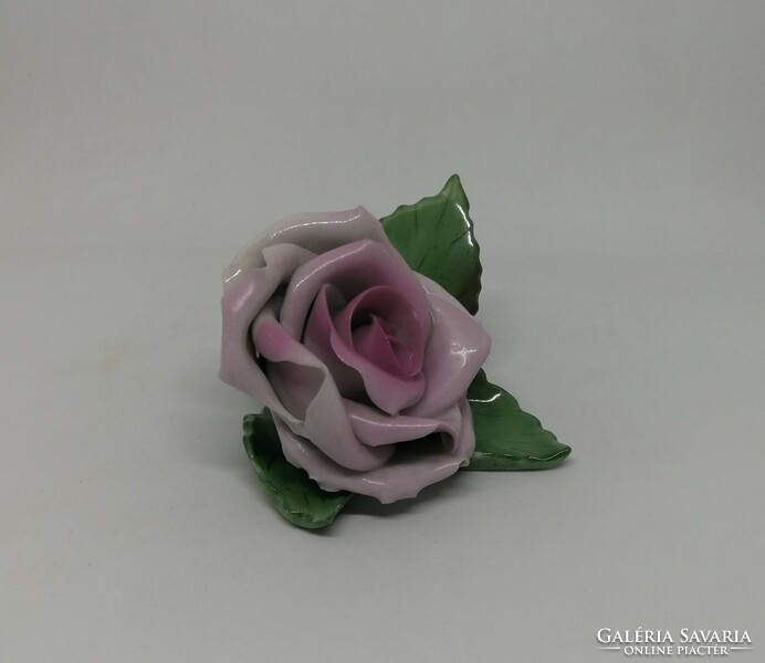 Herend porcelain rose!