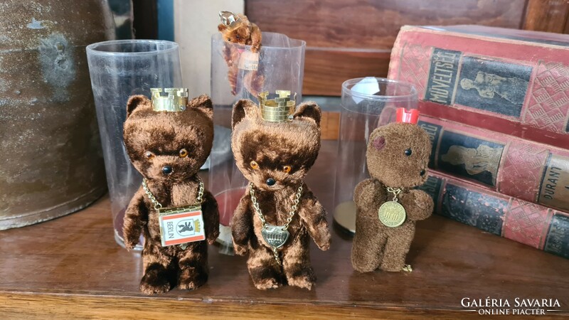 Ndk teddy bears, bears, retro souvenir, memory