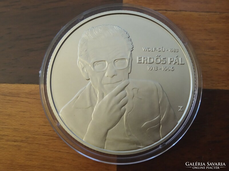 Erdős Pál Wolf Prize-winning mathematicians series HUF 3000 coin 2023