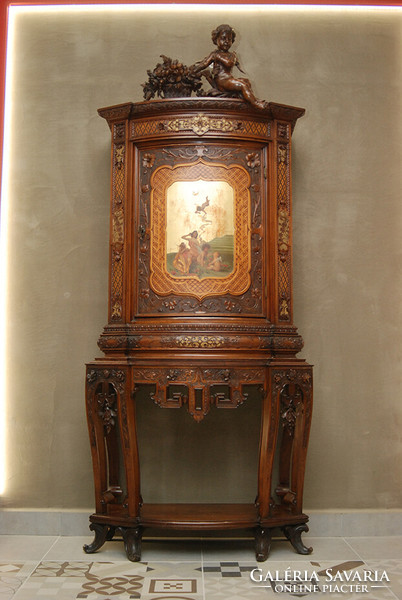 Kabinet szekrény - barokk stílusú