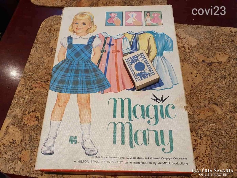 Retro Magic Mary és a többiek mágneses öltöztetős játék társasjáték