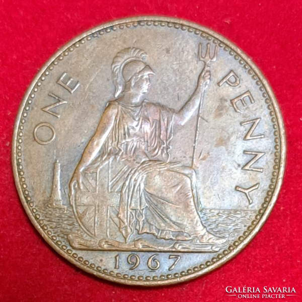 1967.. 1 Penny England (1046)