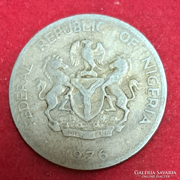 1976. Nigéria Szövetségi Köztársaság 10 Kobo  (793)