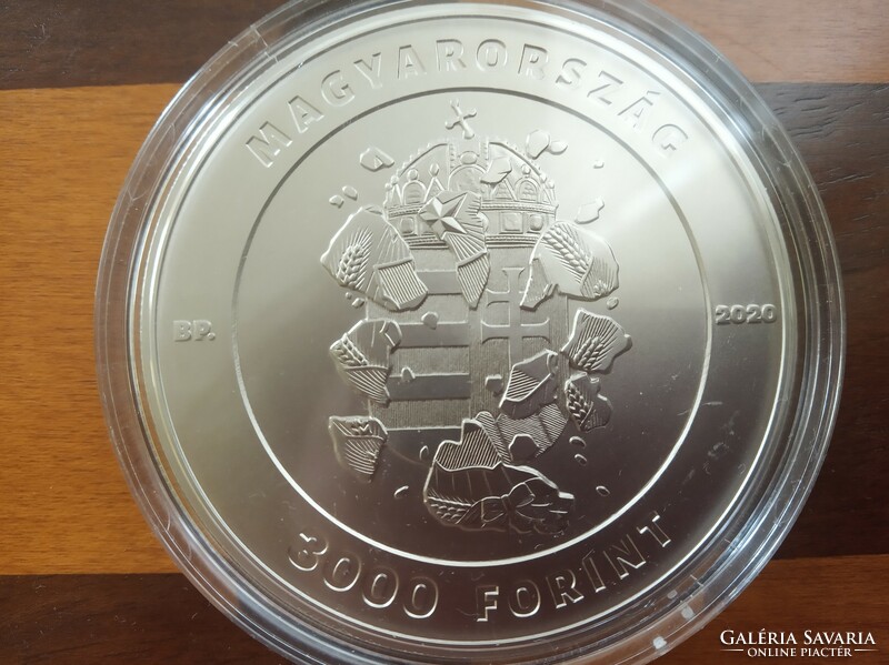 Free for 30 years HUF 3,000 giant non-ferrous metal coin 2020
