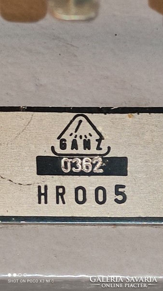 Antik Vintage Loft extra ritka GANZ hőmérséklet és páratartalom regisztráló állomás
