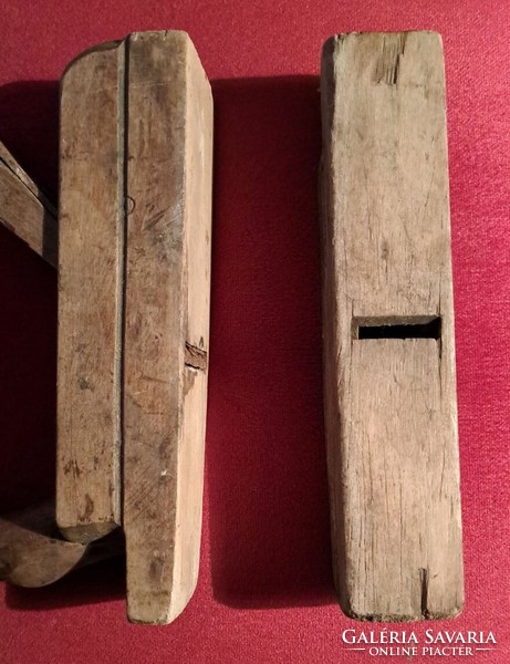 2 Planers. (Antique carpentry tool.)
