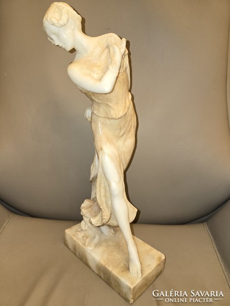 Sándor Járay marble dancer statue rarity