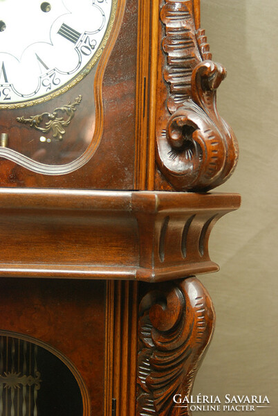 French baroque standing clock
