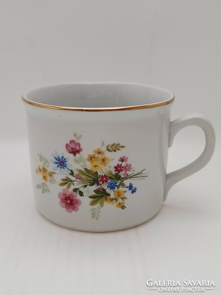 Zsolnay large mug, with ear defect, with 2 different seals