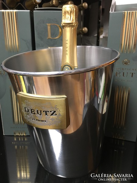 DEUTZ Champagne jégveder magnum palackhoz - Eredeti francia pezsgős bárfelszerelések
