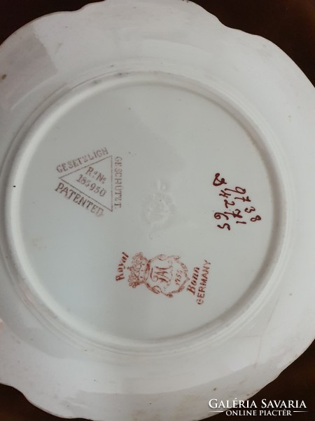 Antique royal bon serving and dessert plates (with video)