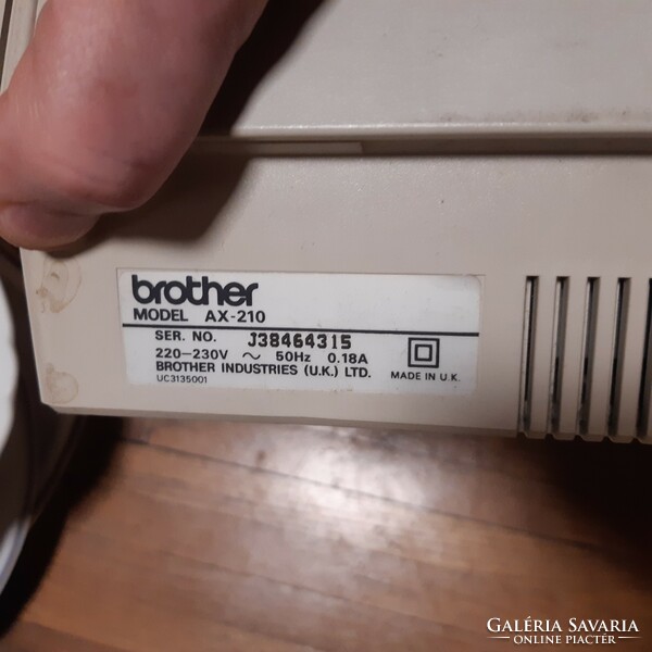 Brother ax-210 electric typewriter in working condition