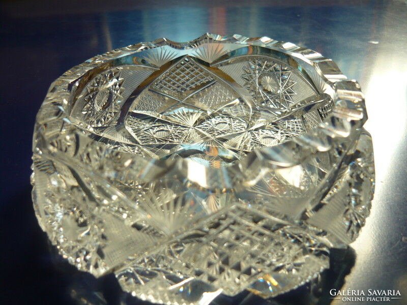 Beautiful lead crystal ashtray