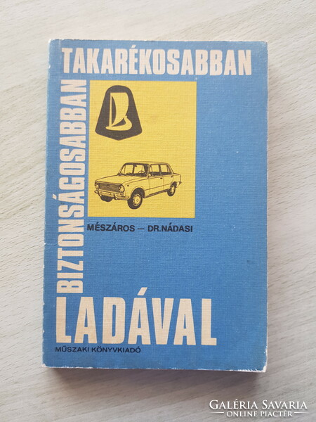 LADÁVAL Mészáros-Dr. Nádasi könyv Lada autó 1982.