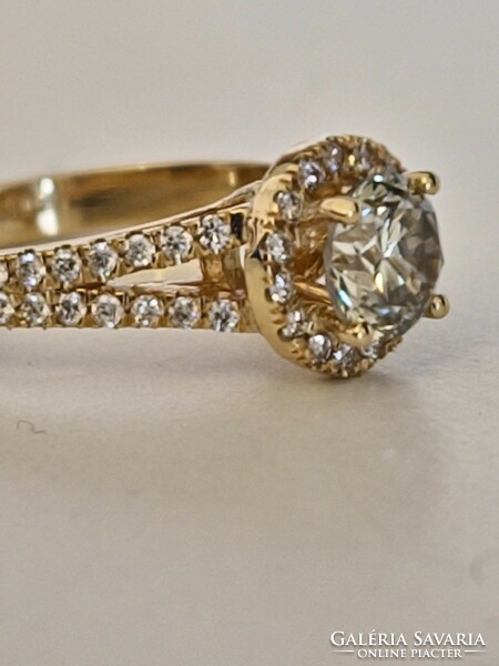Gyémánt köves gyűrű 1.47ct  VS2