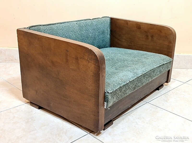Antik/vintage nagyméretű baba bútor kanapé