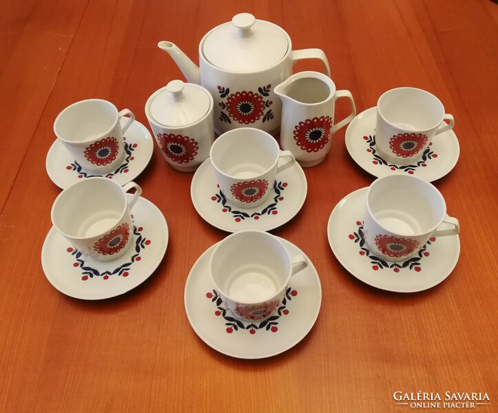 Retro Colditz porcelán kávéskészlet"RITKA"!