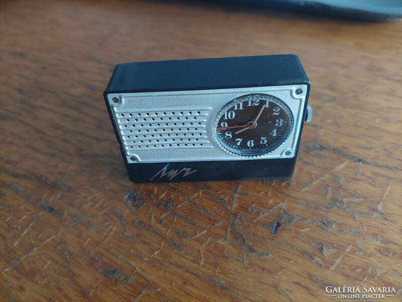 Retro mir Russian mini alarm clock