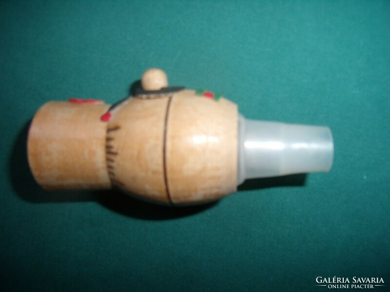 Wooden bottle stopper (hussar's head)