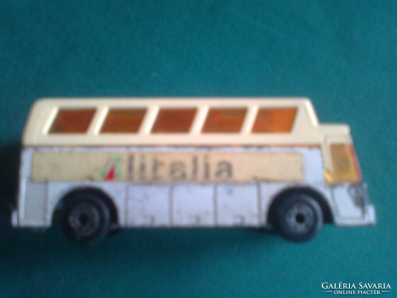 Matchbox (1977) Alitalia reptéri/turista busz