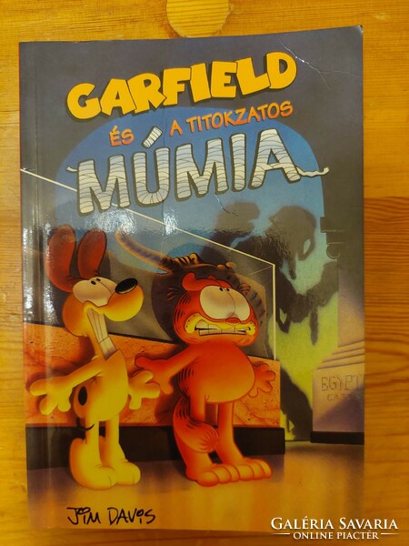 Jim Kraft: Garfield ​és a titokzatos múmia, könyv