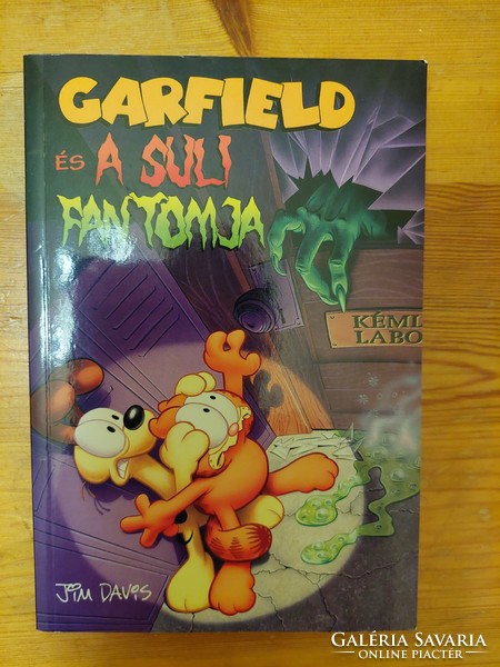 Jim Kraft: Garfield ​és a Suli Fantomja, könyv