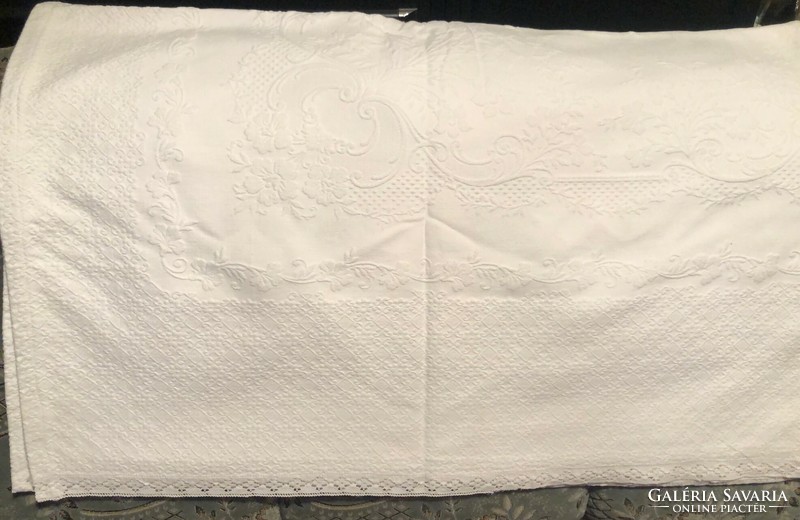 Embossed printed pattern, beautiful bedspread