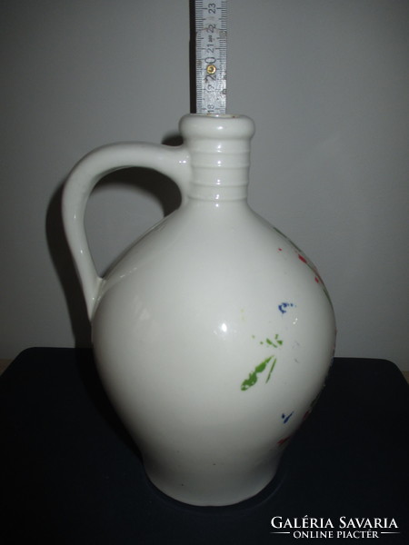 Anton Reimerschmied likőrös porcelán palack