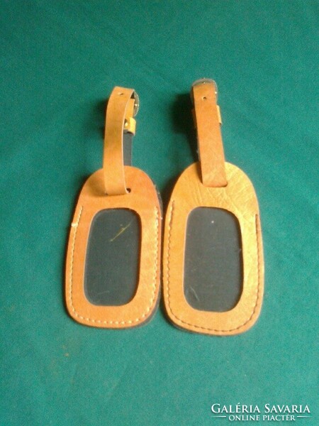 Retro luggage tags (from the early 1980s)