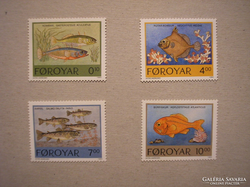 Faroe Islands fauna, fish 1994