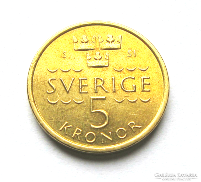 Sweden - 5 kroner - 2016